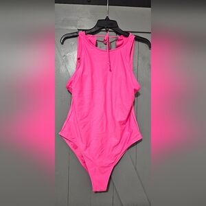 Women’s Bright Pink Onepiece Swimsuit